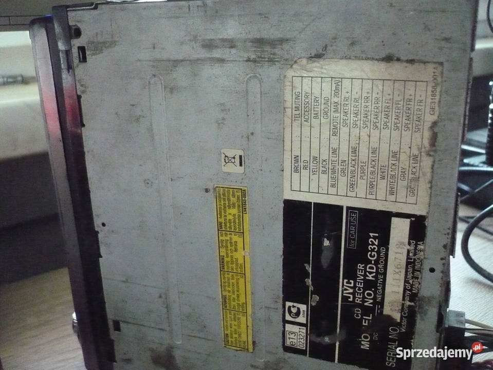 jvc kd g33 radio samochodowe Łódź