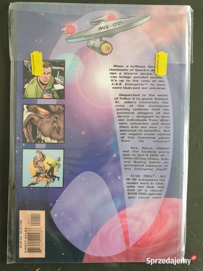Star Trek All Of Me komiks USA DC 2000 Gdynia