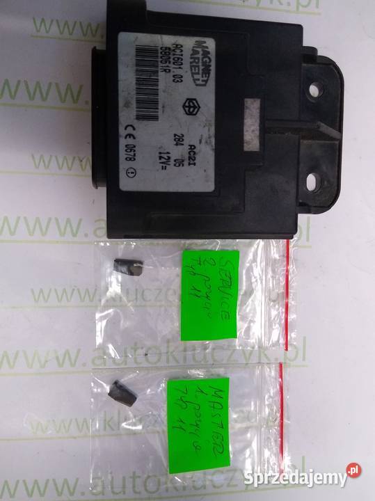 Moduł immo Magneti Marelli AVI60103 z dwoma Moduły zapłonowe Układ elektryczny, zapłon podkarpackie Mielec