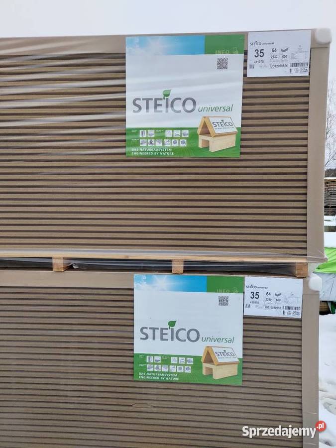 Płyta nakrokwiowa Steico Universal 35x600x2230mm sprzedam