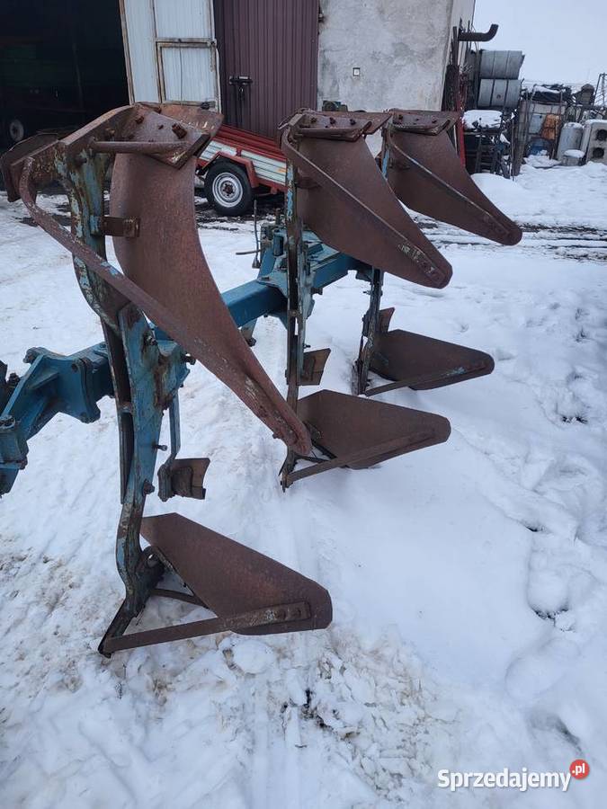 Pług 3 skibowy obrotowy Thieme kverneland overum nieuszkodzony kujawsko-pomorskie Osięciny