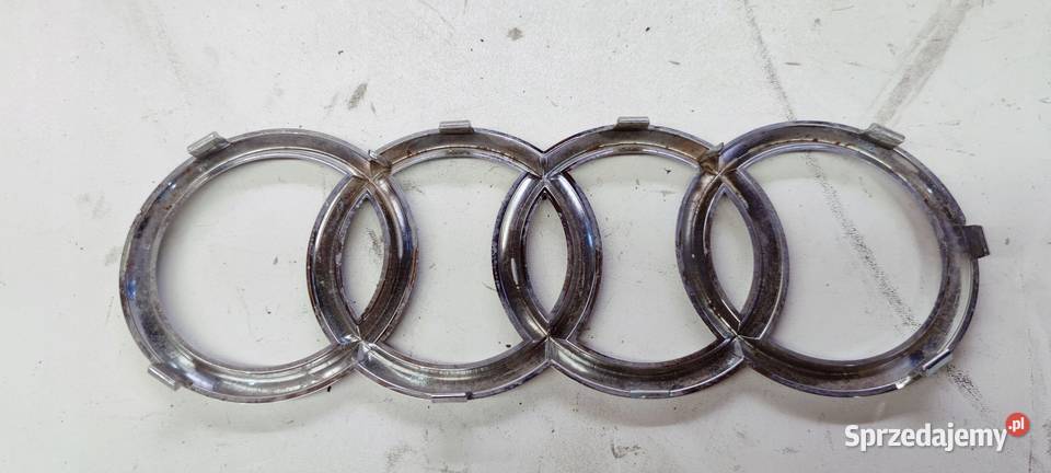 EMBLEMAT GRILLA PRZÓD AUDI A4 B9 A5 A6 8T0853605 Przystajń