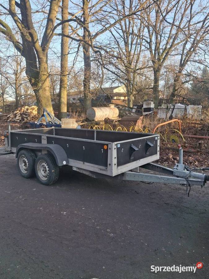 Przyczepa dwuosiowa 2000 dmc Krosno Odrzańskie