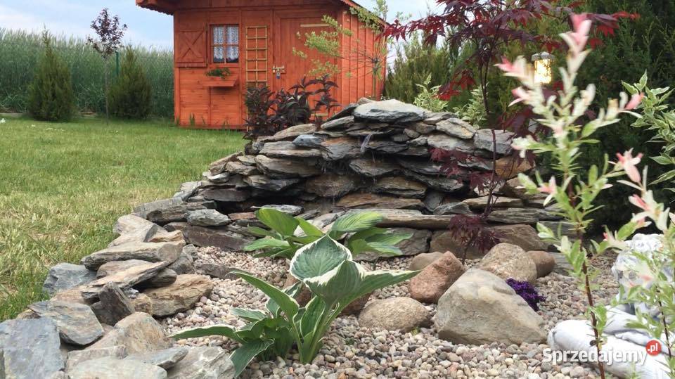 łupek skalniakowy do ogrodu Architektura ogrodowa Księżyce