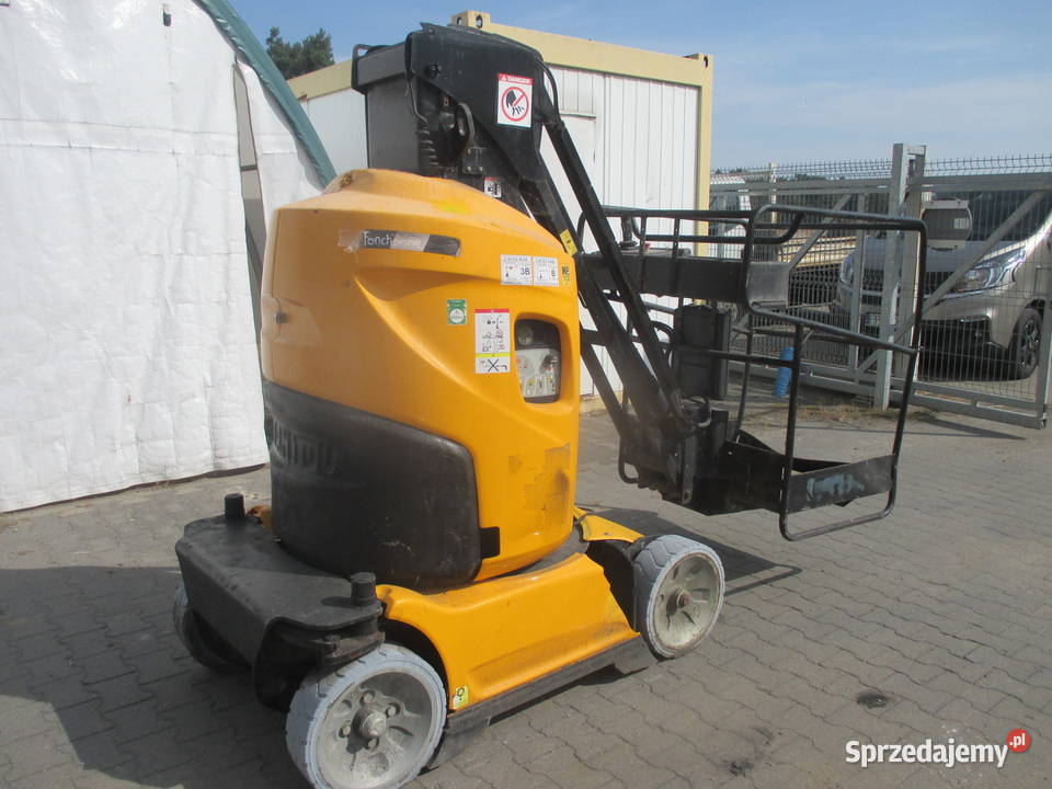 Podnośnik koszowy Manitou 100VJR uszkodzony Pleszew sprzedam