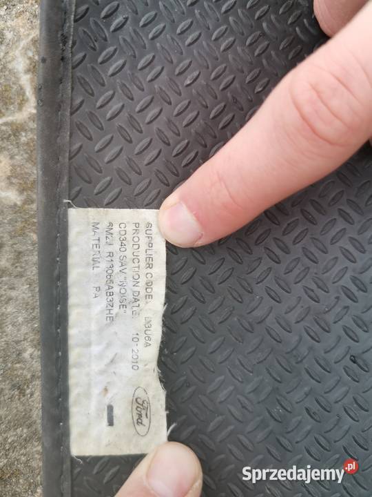 Mata bagażnika Ford s Tapicerki samochodowe Frampol