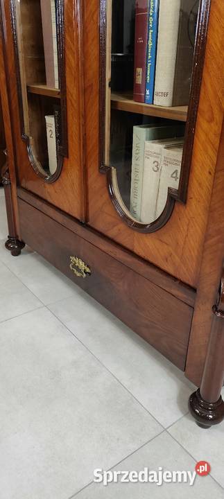 Ekskluzywna biblioteka witryna Ludwik Filip lubuskie Łagów sprzedam