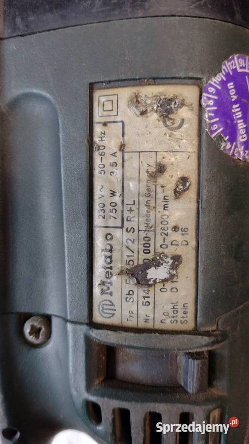 Wiertarka Bosch Pbh Metabo śląskie Woźniki