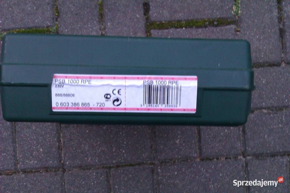 Nowa Wiertarka BOSCH PSB 1000RPE 1000W z Warszawa