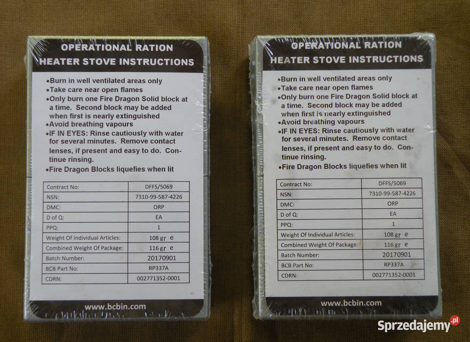 Podgrzewacz Us Army heater stove Wrocław sprzedam