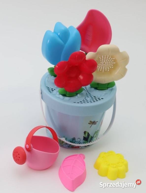 zabawki do piaskownicy Kwiatki niebieski Kraków