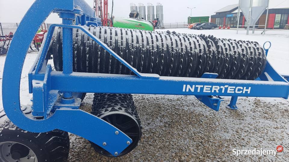 Wał posiewny żeliwny 63m 530mm INTERTECH na osi nieuszkodzony Kutno