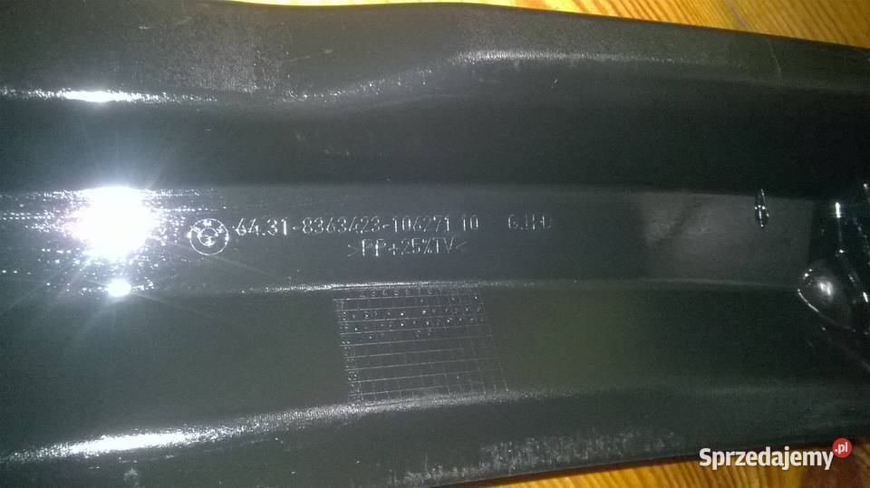 Pokrywa mikrofiltra kabinowego BMW E46 części blacharskie Poręba