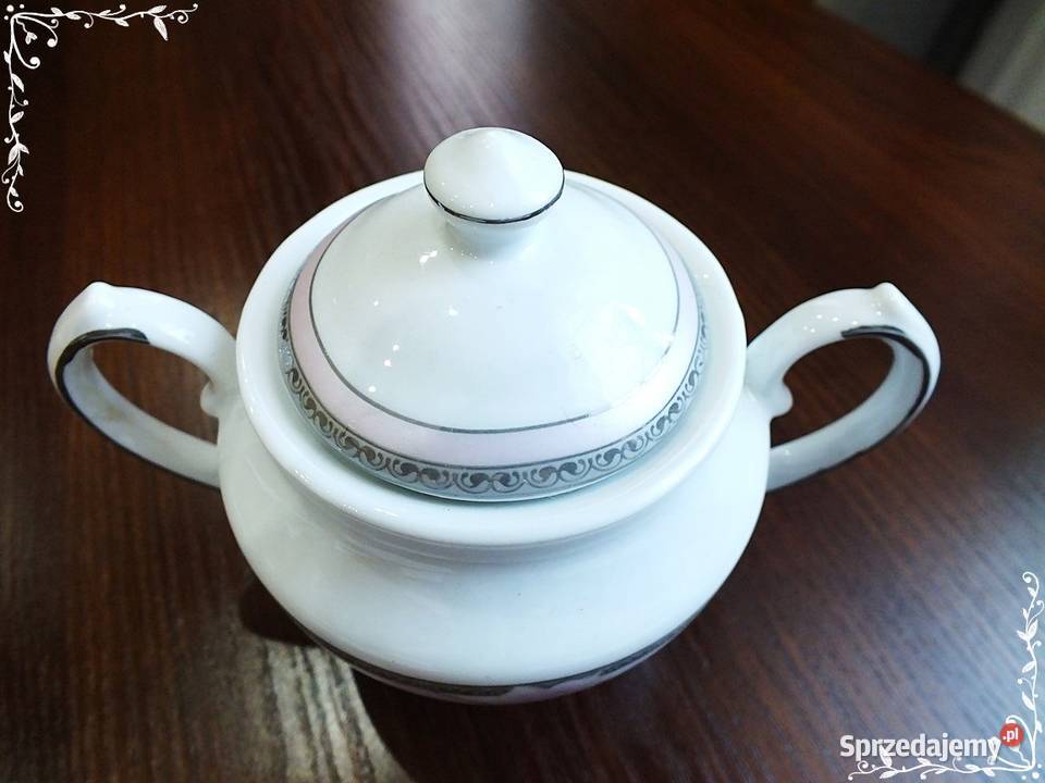 Cukierniczka Feniks Cukiernica Porcelanowa Biała sprzedam