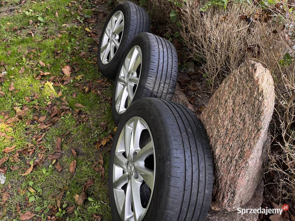 Alufelgi z Oponami Opel oryg 4x108 16 Corsa F Samochodowe Góra sprzedam