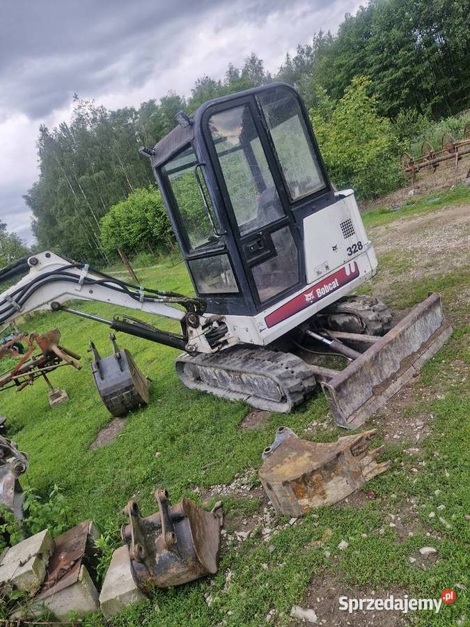 Minikoparka bobcat 328 325 Koparki Pierzchnica