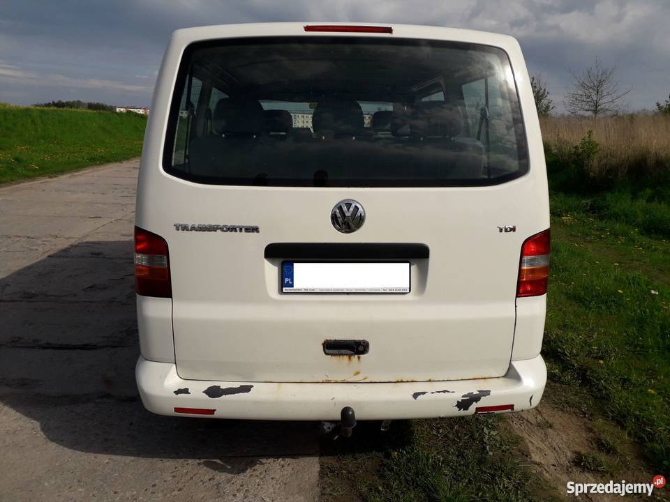 VW T5 2006 r 19 TDI 105 Transporter Pelplin sprzedam