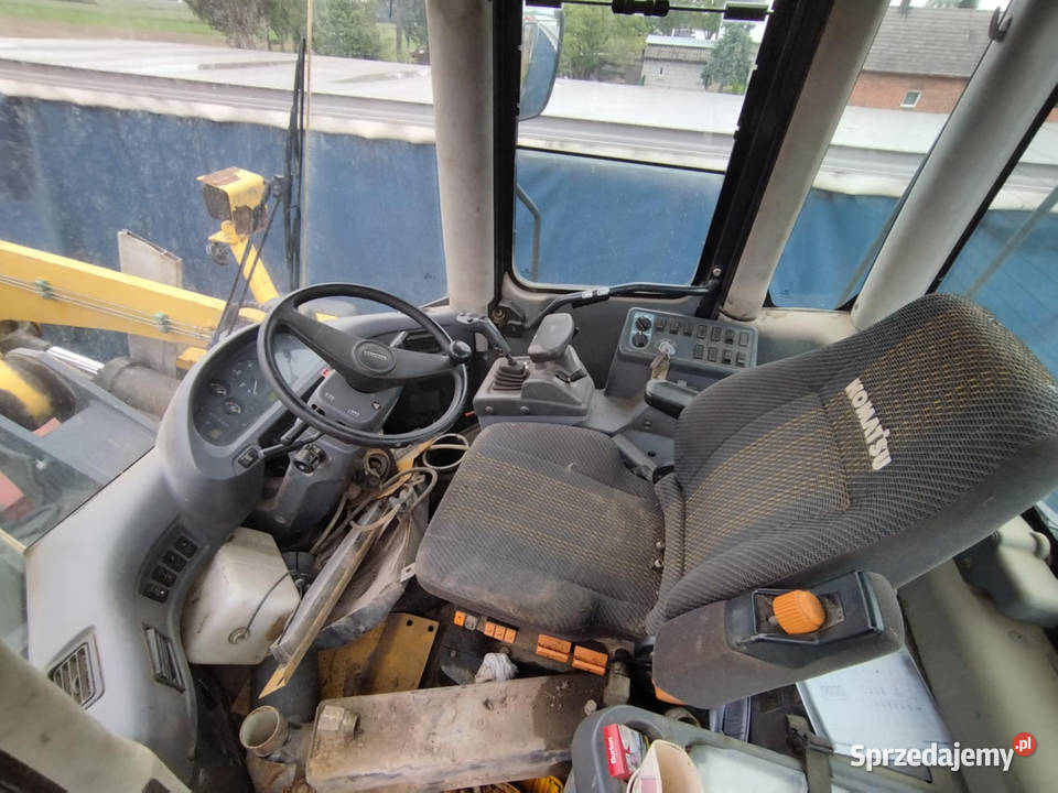 Ładowarka Komatsu WA380 kabina mosty siłowniki