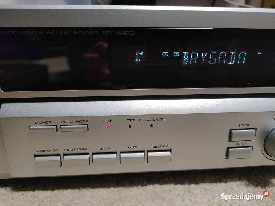 Amplituner AV Kenwood KRFV4060D 51 z pilotem