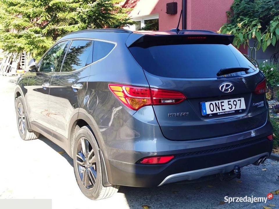 Hyundai Santa Fe 22 CRDi 4WD Automatik Premium beżowy Mińsk Mazowiecki