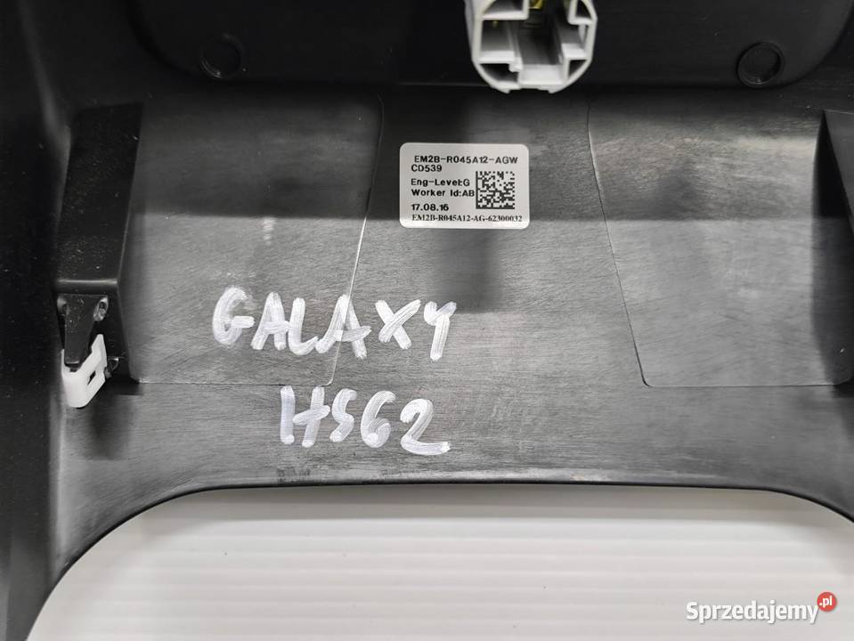 OSŁONA OBUDOWA TUNELU TYŁ FORD GALAXY MK4 16R