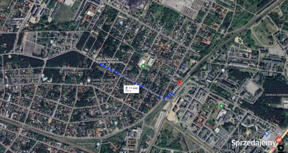 działka w Legionowie z prawem zabudowy Legionowo