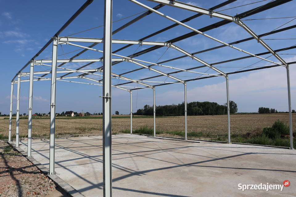 8x20 Konstrukcja stalowa hali magazyn garaż z Skulsk