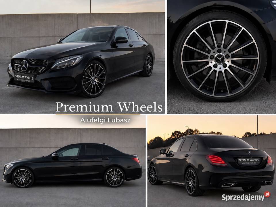 19 AMG Mercedes w205 oryginalne dwie szerokości