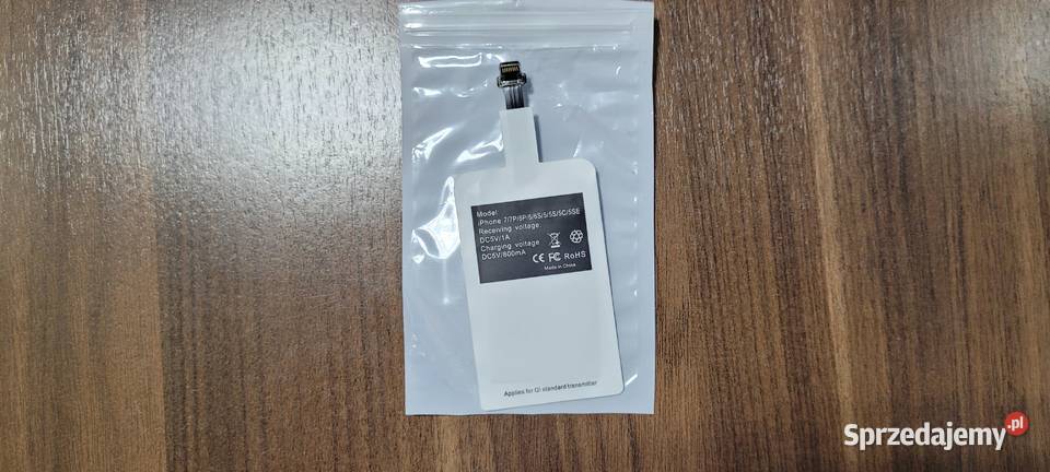 Adapter QI odbiornik ładowania indukcyjnego iOS