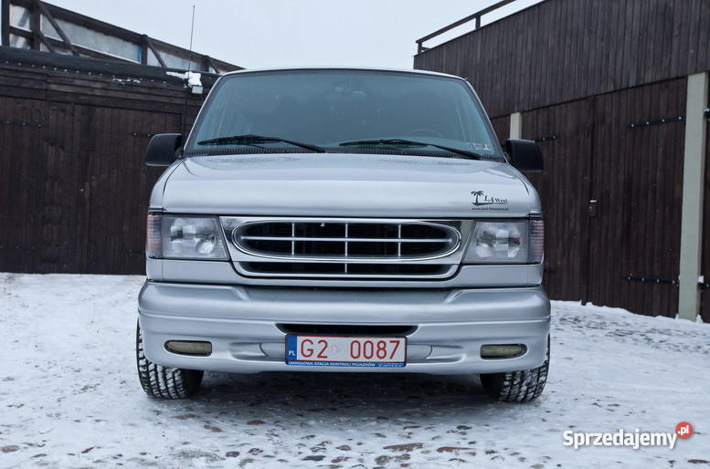 FORD ECONOLINE LA WEST LUKSUSOWA SALONKA Z USA z pomorskie Luzino