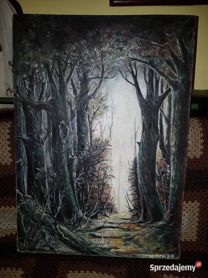 Obraz malowany na płótnie wym37x51 Mielec