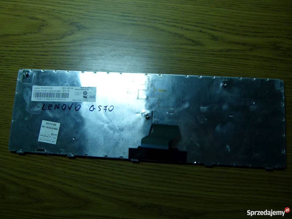 Klawiatura do Lenovo G570 klawisze sprawne Zamość