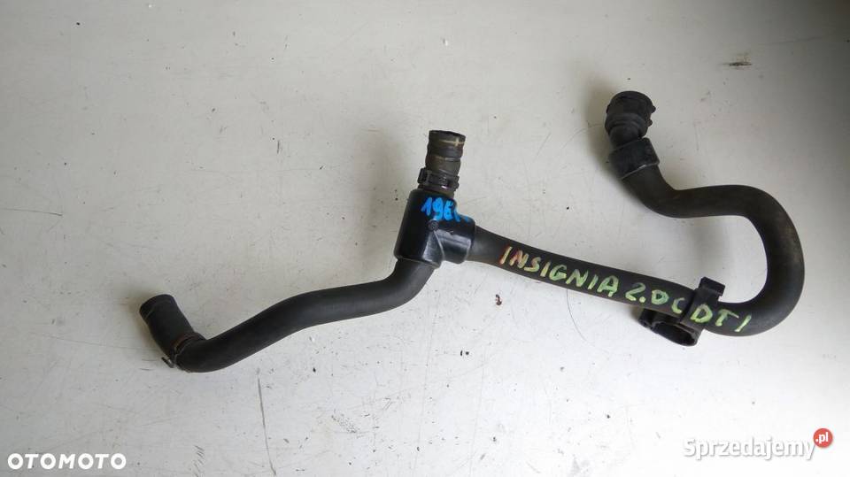 WĄŻ RURA PRZEWÓD WODY OPEL INSIGNIA 22840057 świętokrzyskie Włoszczowa sprzedam