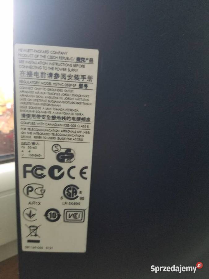 Komputer HP Compaq 6000 E7500 DDR3 Rymanów