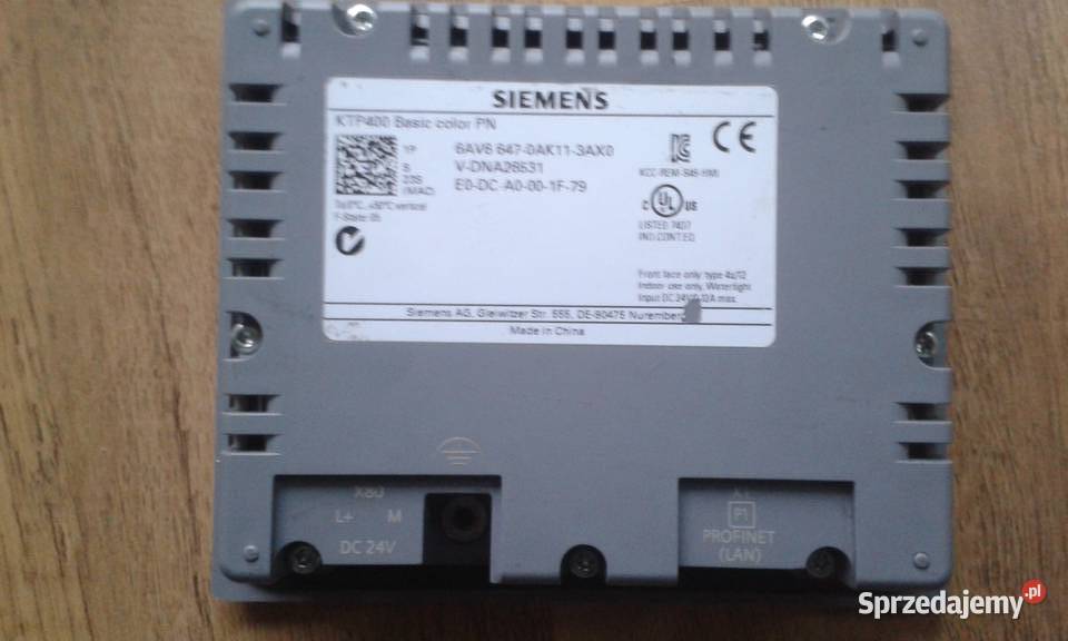 Siemens KTP400 Basic Color