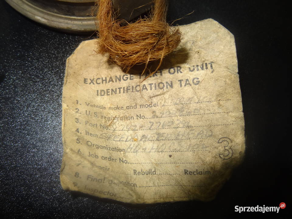 Szybkosciomierz licznik jeep willys Deski rozdzielcze, konsole Poznań sprzedam