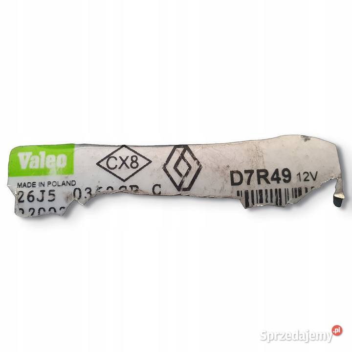 ROZRUSZNIK Renault Laguna II 19 DCI D7R49 valeo Układ elektryczny silnika Chełm sprzedam