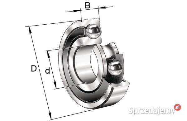 Łożysko kulkowe zwykłe 10x30x14 mm INAFAG Kamionna