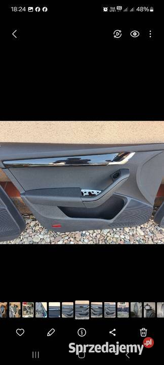 Boczki ambientie skoda octavia 3 sedan Wrocław