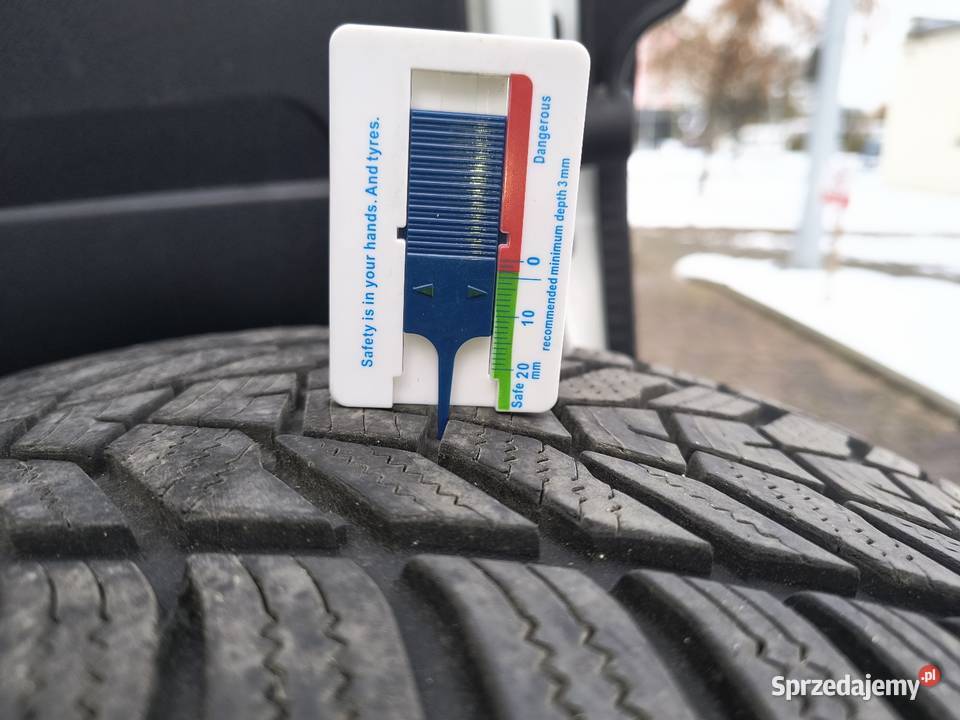 Ładne Opony Hankook 76mm2021r 2355518 zimowe sprzedam