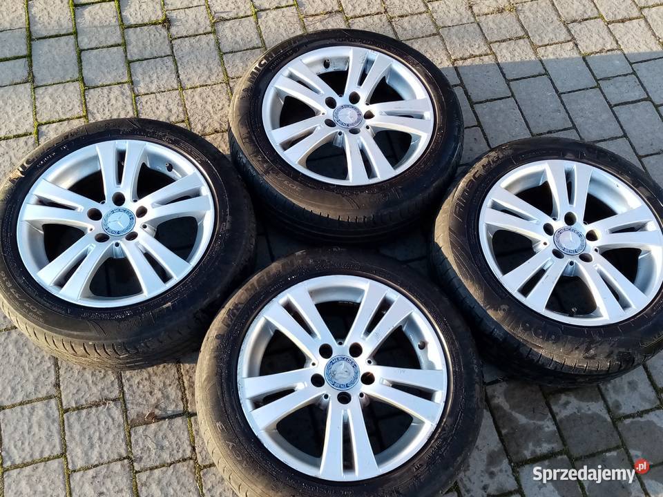 Alufelgi 16 Mercedes 5x112 et 45 opony letnie