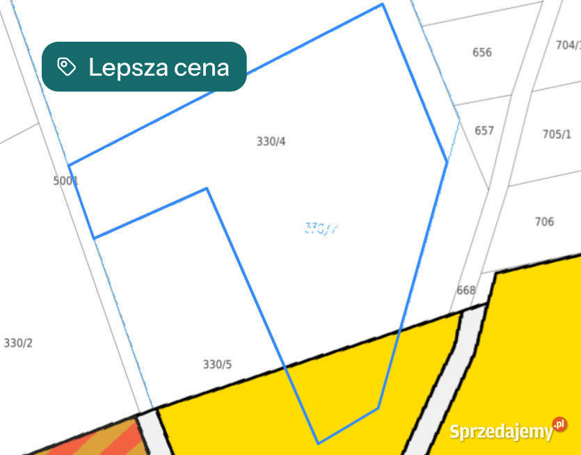 Na sprzedaż 2 działki budowlane w Majdanie lubelskie