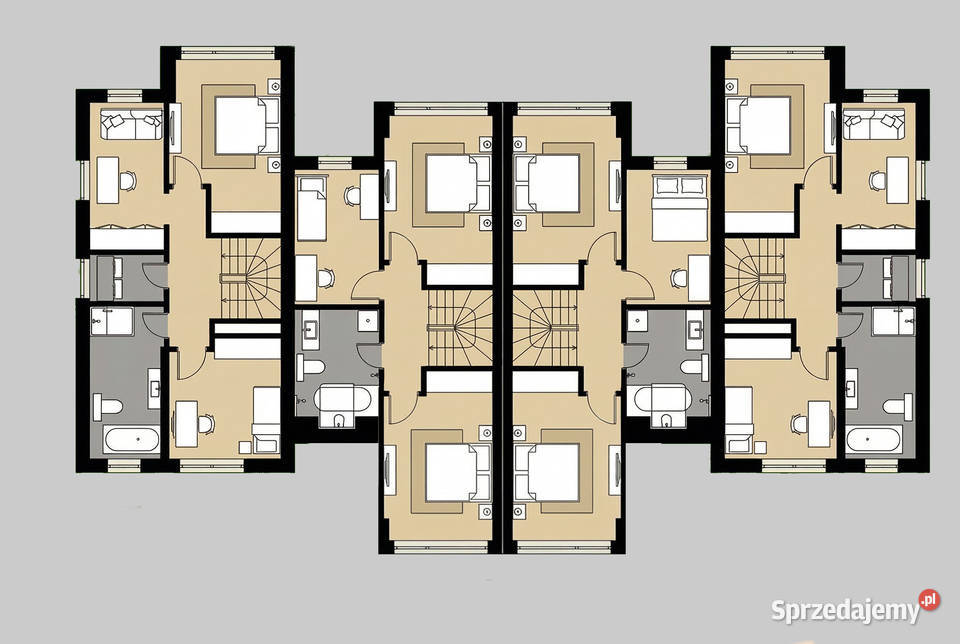 Dom GreenNest 5 pokojowy Garaż 98 m2 ogródek 543 internet Stara Wieś