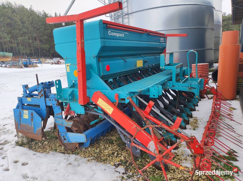 Agregat uprawowo siewny 3m rabe werk sulky Sobków