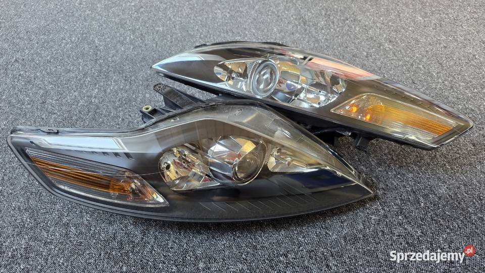 Reflektory Ford Mondeo MK4 H7 skrętne czarne Kielcza