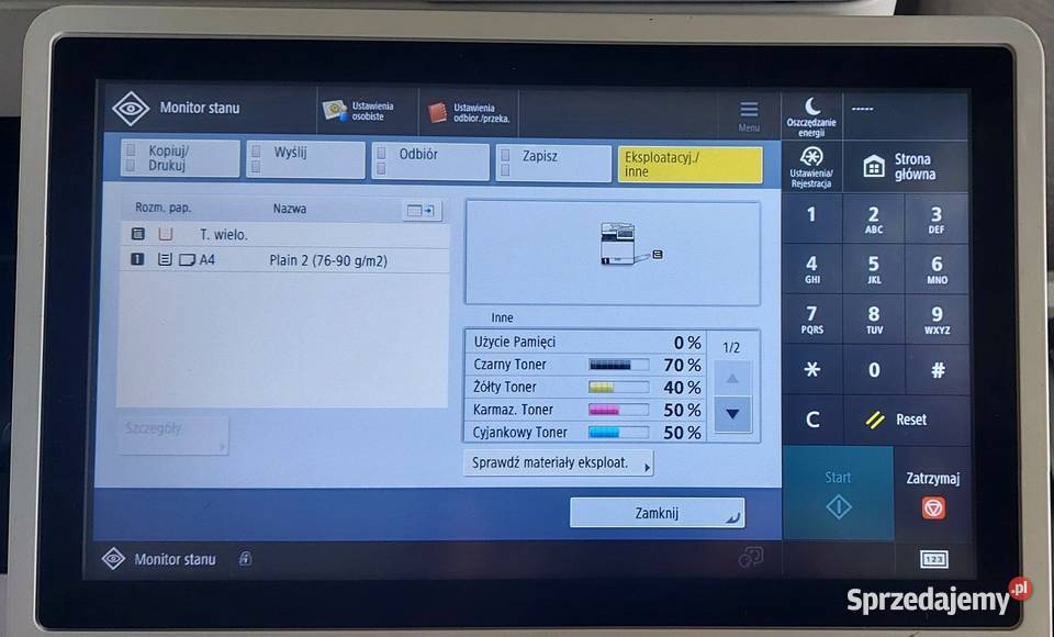 Urządzenie wielofunkcyjne Canon DX C357i Fax mazowieckie Warszawa