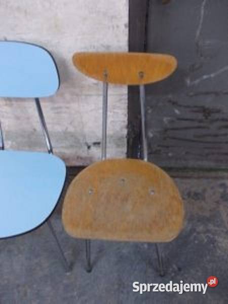 Stare krzesła bauhaus Czechosłowackie PRL Bielsko-Biała