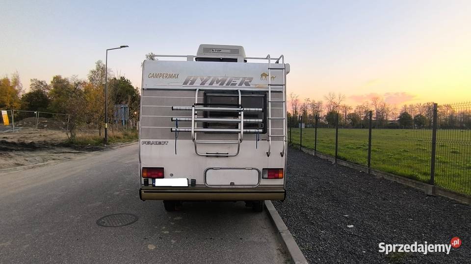 Kamper Hymer Łazienka Kuchnia Lodówka Markiza nieuszkodzony Pabianice