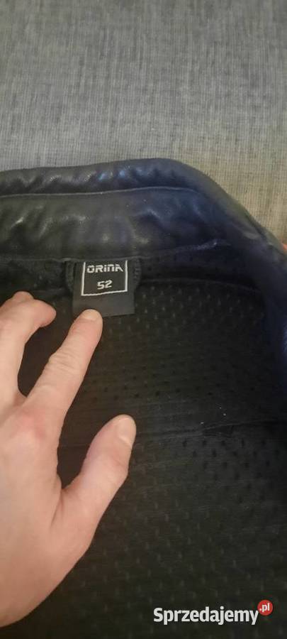 Kurtka motocyklowa skóra tanio r52