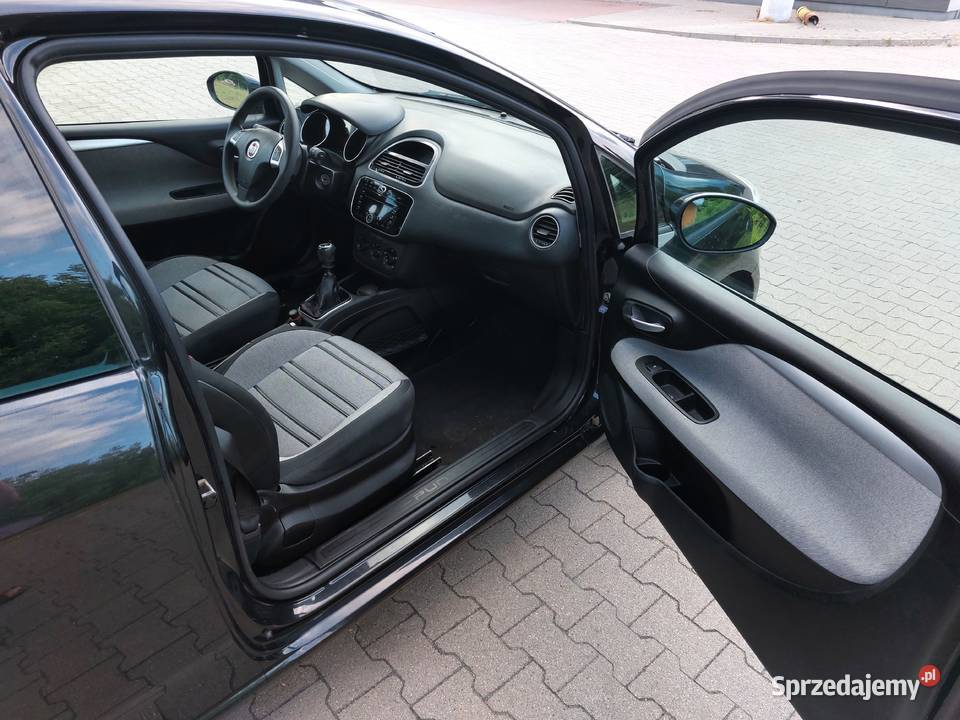 Ładny FIAT PUNTO EVO 14 8V benzyna KLIMA 77KM Łódź